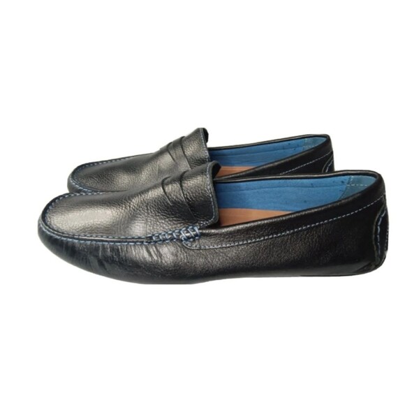 Donald J. Pliner Varran Penny Loafers Men\'s Shoes Size 13 Black MSRP $195 main image 9